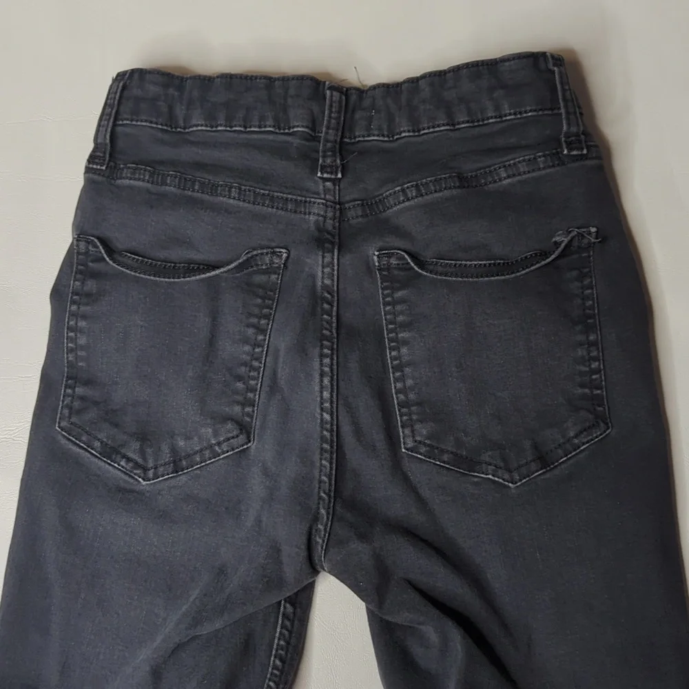 Free People We The Free Sabrina High Rise Distressed Super Skinny Jeans …
